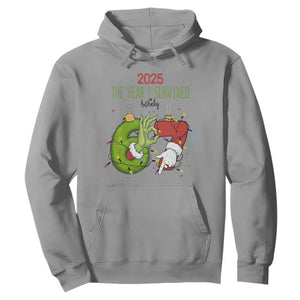 The Year I Survived 67 Six Seven Christmas Meme Hoodie TS14 Sport Gray Print Your Wear