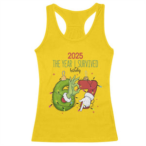 The Year I Survived 67 Six Seven Christmas Meme Racerback Tank Top - Print Your Wear
