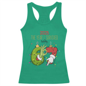 The Year I Survived 67 Six Seven Christmas Meme Racerback Tank Top - Print Your Wear