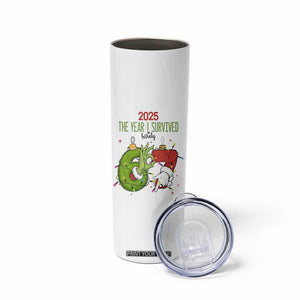 The Year I Survived 67 Six Seven Christmas Meme Skinny Tumbler TS14 Print Your Wear