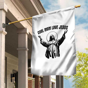 Christian Mom Faith Garden Flag Cool Mom Love Jesus TS14 Print Your Wear