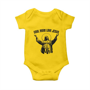 Christian Mom Faith Baby Onesie Cool Mom Love Jesus TS14 Daisy Print Your Wear
