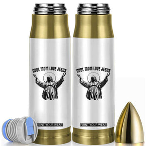 Christian Mom Faith Bullet Tumbler Cool Mom Love Jesus TS14 White Print Your Wear
