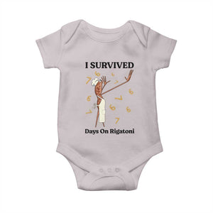 Marcus The Worm Meme Baby Onesie Funny 67 Six Seven Brain Rot TS14 Ice Gray Print Your Wear