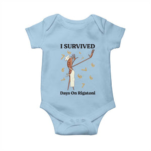 Marcus The Worm Meme Baby Onesie Funny 67 Six Seven Brain Rot TS14 Light Blue Print Your Wear