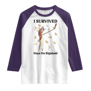 Marcus The Worm Meme Raglan Shirt Funny 67 Six Seven Brain Rot TS14 White Purple Print Your Wear