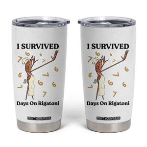 Marcus The Worm Meme Tumbler Cup Funny 67 Six Seven Brain Rot TS14 White Print Your Wear