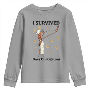 Marcus The Worm Meme Youth Sweatshirt Funny 67 Six Seven Brain Rot TS14 Sport Gray Print Your Wear