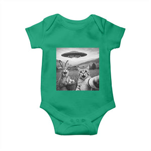 Funny Easter Baby Onesie Christian Cat Selfie Bunny Meme TS14 Irish Green Print Your Wear
