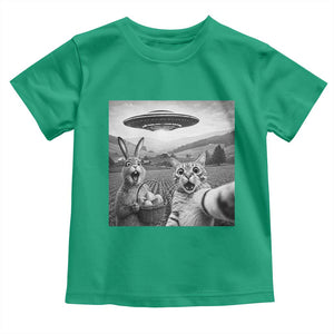 Funny Easter Toddler T Shirt Christian Cat Selfie Bunny Meme TS14 Irish Green Print Your Wear