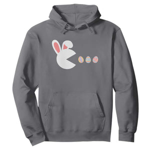 Funny Easter Hoodie Bunny Gamer Egg Hunter TS14 Charcoal Print Your Wear
