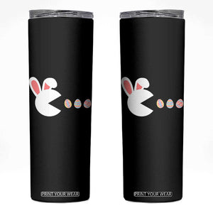 Funny Easter Skinny Tumbler Bunny Gamer Egg Hunter TS14 Black Print Your Wear