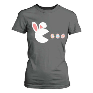 Funny Easter T Shirt For Women Bunny Gamer Egg Hunter TS14 Dark Heather Print Your Wear