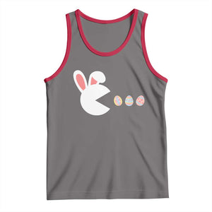 Funny Easter Tank Top Bunny Gamer Egg Hunter TS14 Deep Heather Red Print Your Wear
