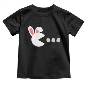 Funny Easter Toddler T Shirt Bunny Gamer Egg Hunter TS14 Black Print Your Wear