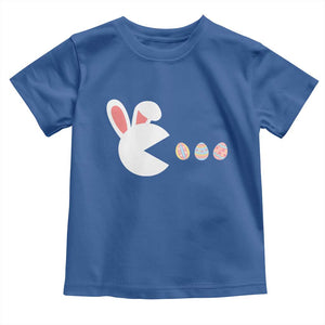 Funny Easter Toddler T Shirt Bunny Gamer Egg Hunter TS14 Royal Blue Print Your Wear