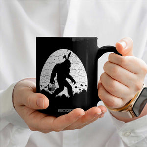 Funny Bigfot Easter Coffee Mug Sasquatch Rabbit Night Stroll Moon Egg TS14 Print Your Wear