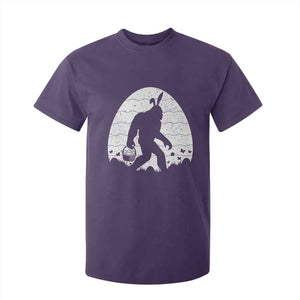 Funny Bigfot Easter T Shirt For Kid Sasquatch Rabbit Night Stroll Moon Egg TS14 Purple Print Your Wear