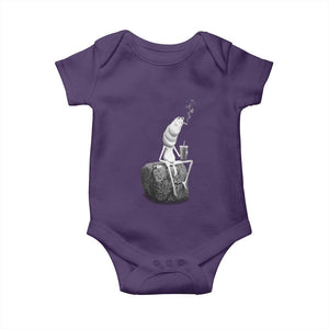 Marcus The Worm Diet Coke Baby Onesie Funny Drinking and Smoking Meme TS14 Purple Print Your Wear