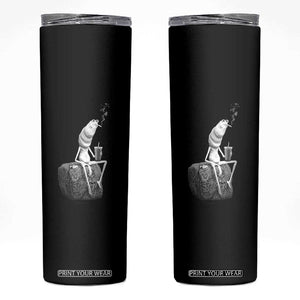 Marcus The Worm Diet Coke Skinny Tumbler Funny Drinking and Smoking Meme TS14 Black Print Your Wear
