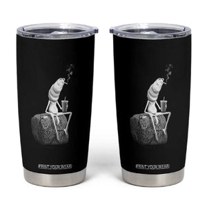 Marcus The Worm Diet Coke Tumbler Cup Funny Drinking and Smoking Meme TS14 Black Print Your Wear