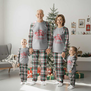 May Our Daughters Be Ungovernable Plaid Pajama Set Vintage Cowgirl Hell Cat Women Empowerment TS14 Christmas Plaid Print Your Wear