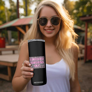 Currently Crashing Out Skinny Tumbler Coquette Pink Bow Sarcastic Funny Quote TS14 Print Your Wear