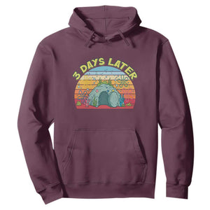 3 Days Later Christian Resurrection Hoodie Funny Easter Jesus Meme TS14 Maroon Print Your Wear