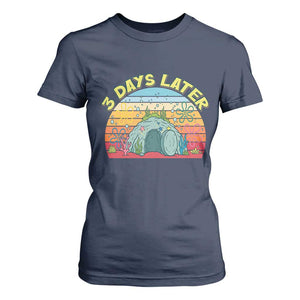 3 Days Later Christian Resurrection T Shirt For Women Funny Easter Jesus Meme TS14 Navy Print Your Wear