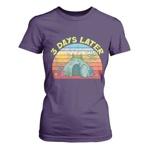 3 Days Later Christian Resurrection T Shirt For Women Funny Easter Jesus Meme TS14 Purple Print Your Wear