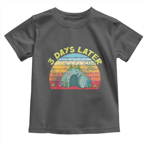 3 Days Later Christian Resurrection Toddler T Shirt Funny Easter Jesus Meme TS14 Dark Heather Print Your Wear