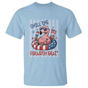Chill The Fourth Out T Shirt Flamerica Flamingo 4th Of July
