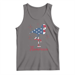 Flamingo 4Th Of July Patriotic USA Independence Flamerica Tank Top