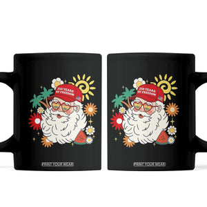 USA 250th Anniversary Santa Christmas In July Coffee Mug