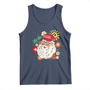 USA 250th Anniversary Santa Christmas In July Tank Top