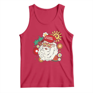 USA 250th Anniversary Santa Christmas In July Tank Top