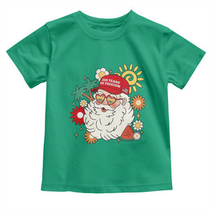 USA 250th Anniversary Santa Christmas In July Toddler T Shirt