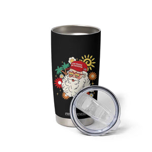 USA 250th Anniversary Santa Christmas In July Tumbler Cup