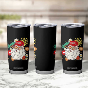 USA 250th Anniversary Santa Christmas In July Tumbler Cup