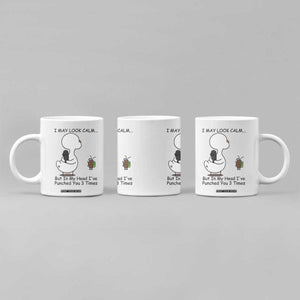 In My Head I Have Pecked You 3 Times Coffee Mug Funny Duck Sarcastic Farm Humor TS14 Print Your Wear