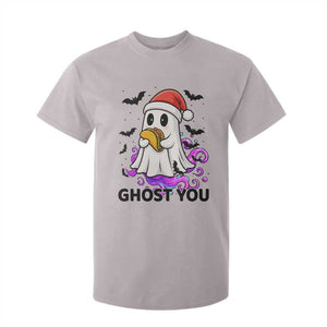 Funny Ghost Halloween Christmas T Shirt For Kid Ghost You TS14 Ice Gray Print Your Wear