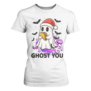 Funny Ghost Halloween Christmas T Shirt For Women Ghost You TS14 White Print Your Wear