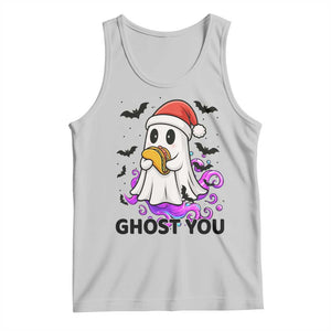 Funny Ghost Halloween Christmas Tank Top Ghost You TS14 Ash Print Your Wear