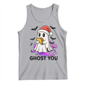 Funny Ghost Halloween Christmas Tank Top Ghost You TS14 Athletic Heather Print Your Wear