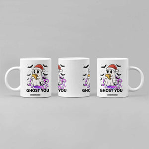 Funny Ghost Halloween Christmas Coffee Mug Ghost You TS14 Print Your Wear