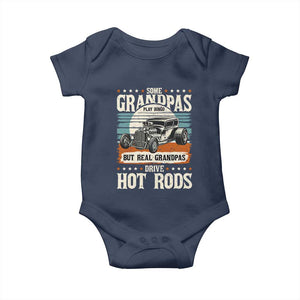 Some Grandpas Play Bingo Real Grandpas Drive Hotrods Baby Onesie 1932 American Classic Hotrod