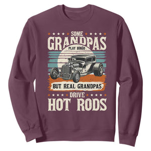 Some Grandpas Play Bingo Real Grandpas Drive Hotrods Sweatshirt 1932 American Classic Hotrod