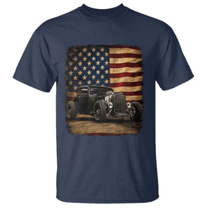 1932 American Classic Hotrod US Flag 4th of July T Shirt