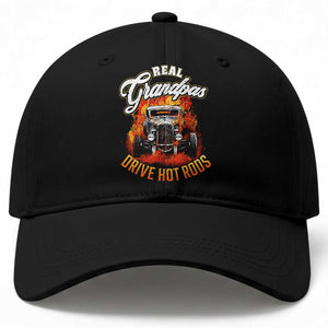 Real Grandpas Drive Hot Rods Baseball Cap Vintage 1932 Hot Rod