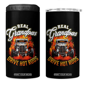 Real Grandpas Drive Hotrods 4 in 1 Can Cooler Tumbler Vintage 1932 Hotrod